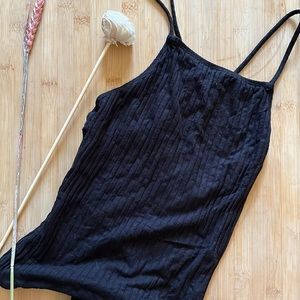 Whimsy + Row black bodysuit